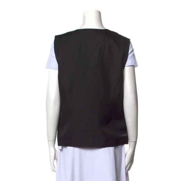 Silk Laundry Slouch Silk Vest - Picture 4 of 5